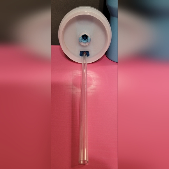 Stanley Light Blue 40 Oz Travel Mug with Straw - Picture 5 of 5